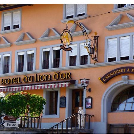 Hotel Lion D'Or Romont Exteriér fotografie