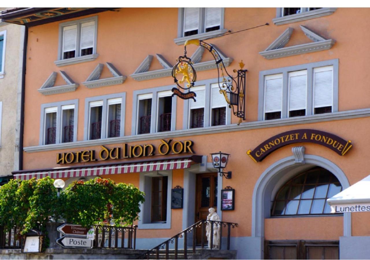 Hotel Lion D'Or Romont Exteriér fotografie